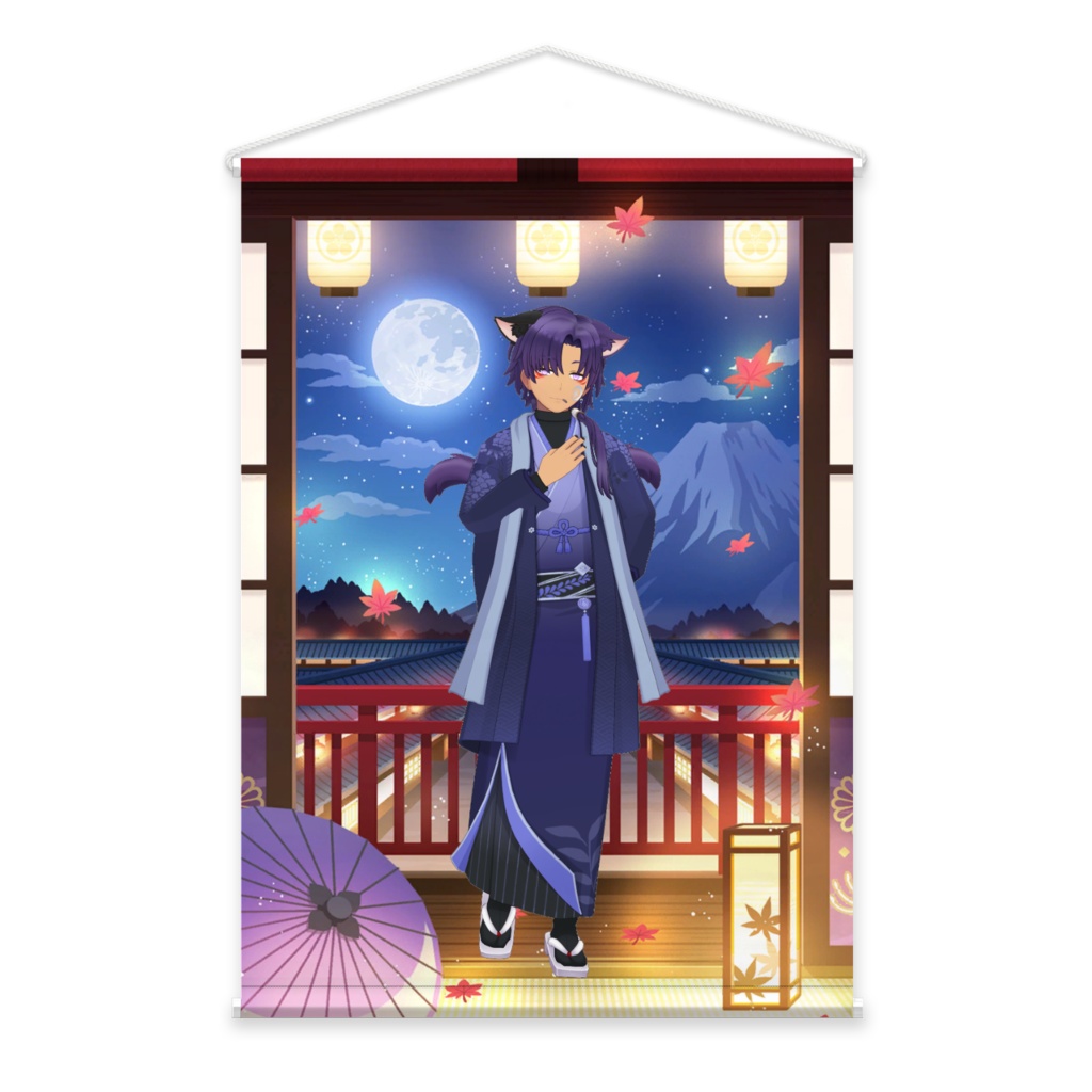 【こう【山猫の家】】01月記念日-タペストリー-G1205