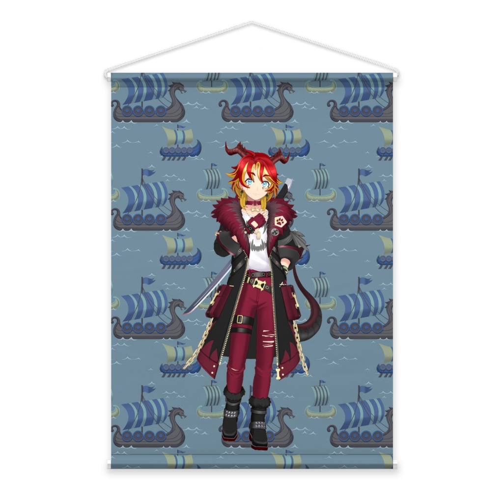 【しょん】01月記念日-タペストリー-G0403