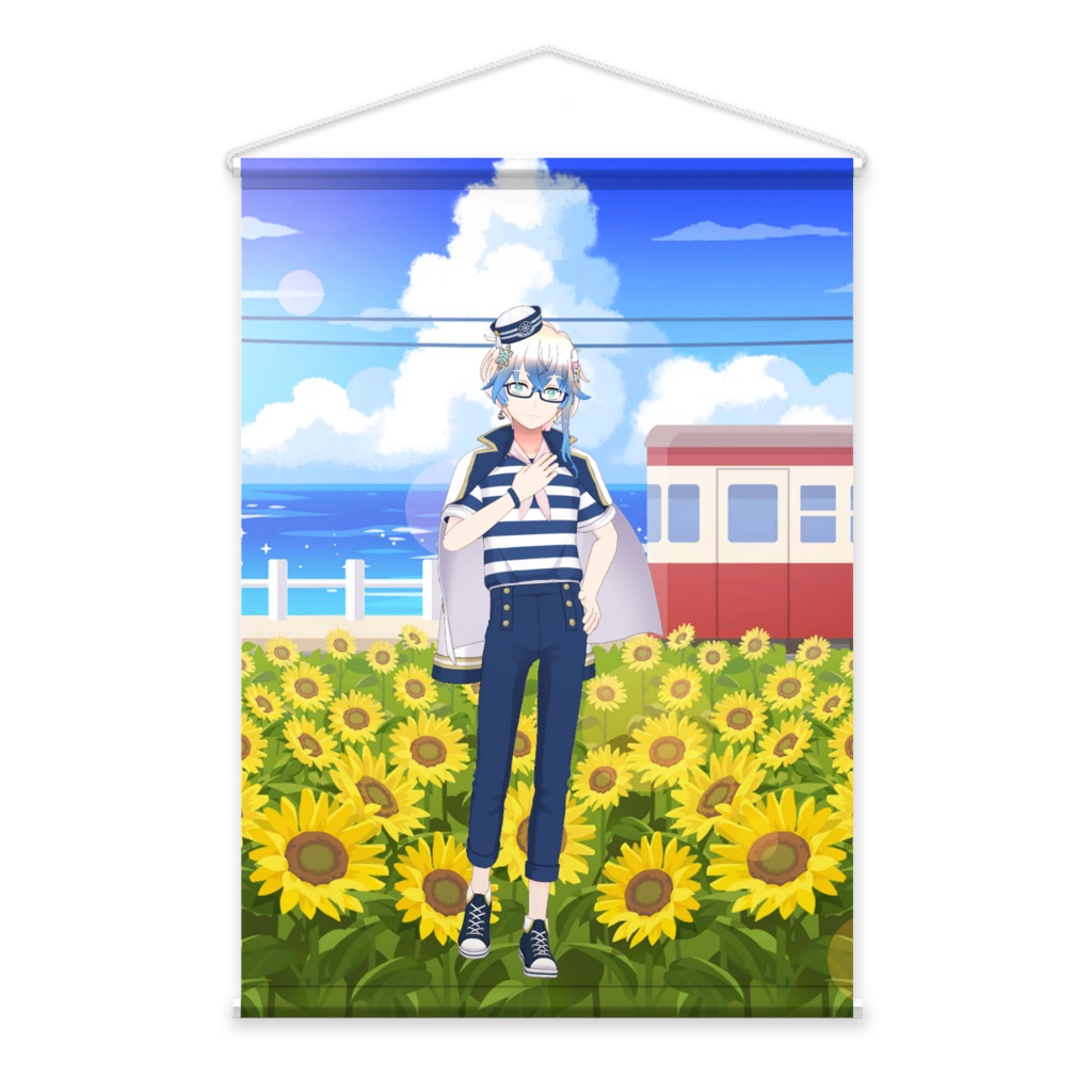 【しらゆきいなほ】01月記念日-タペストリー-G0969