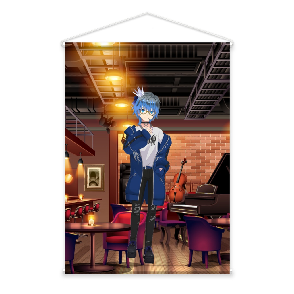 【せんちゃん】01月記念日-タペストリー-G1029