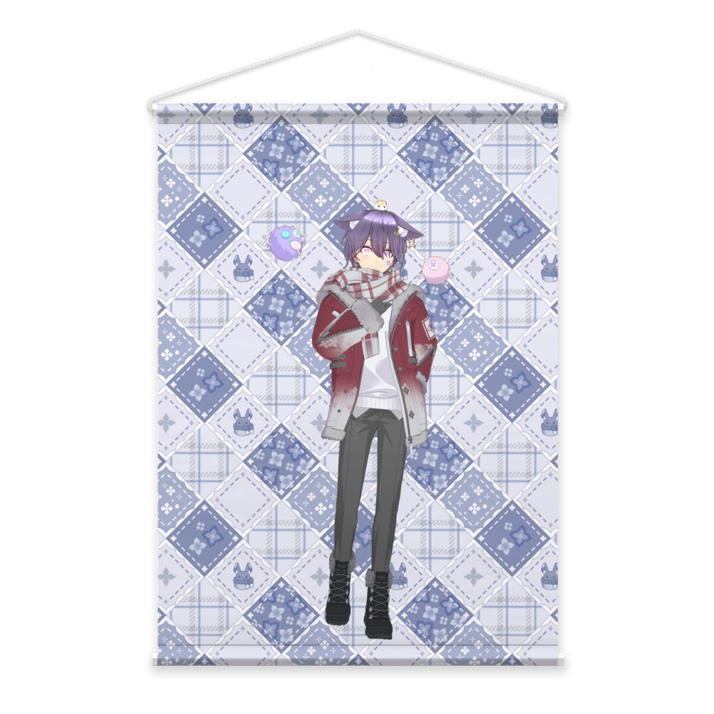 【そぼろ】01月記念日-タペストリー-G0912