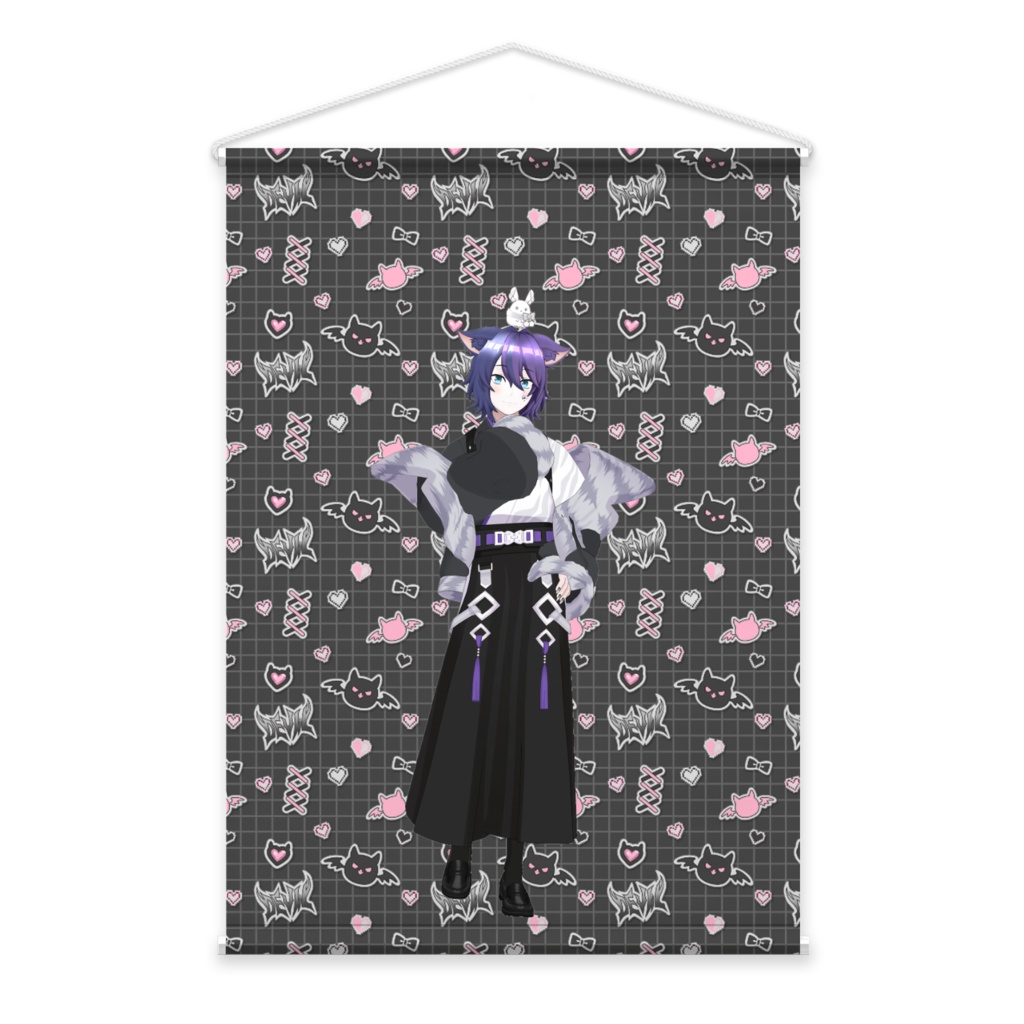 【たけにゃま】01月記念日-タペストリー-G0626