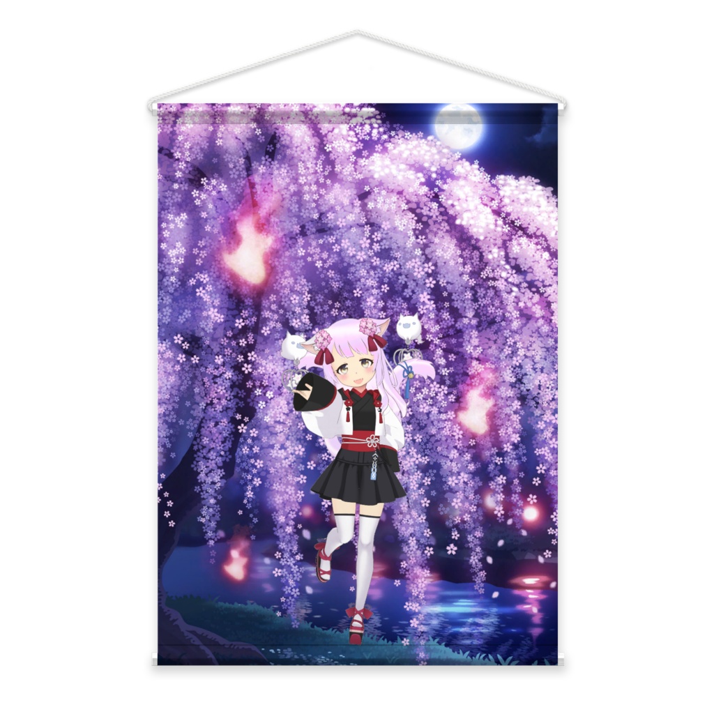 【ちぃの りんと】01月記念日-タペストリー-G1234