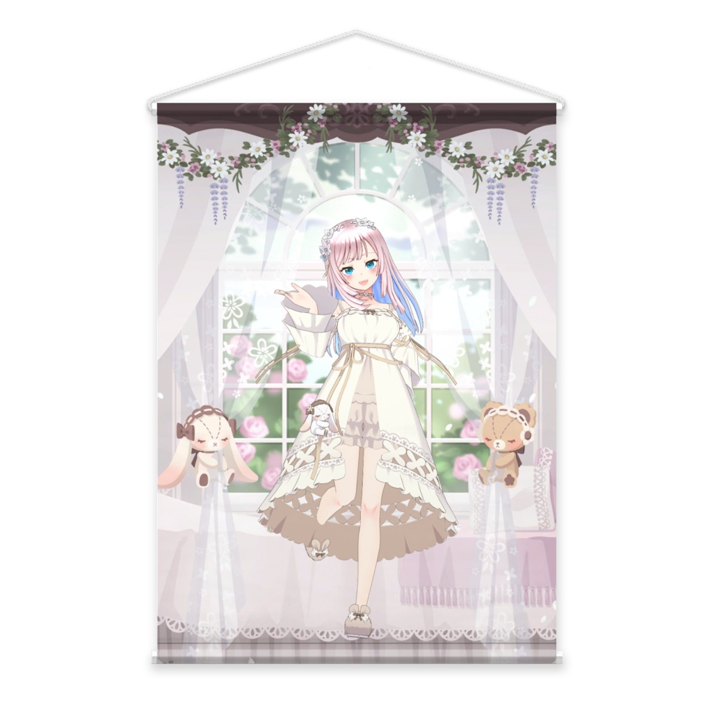 【ちいか先生】01月記念日-タペストリー-G0751