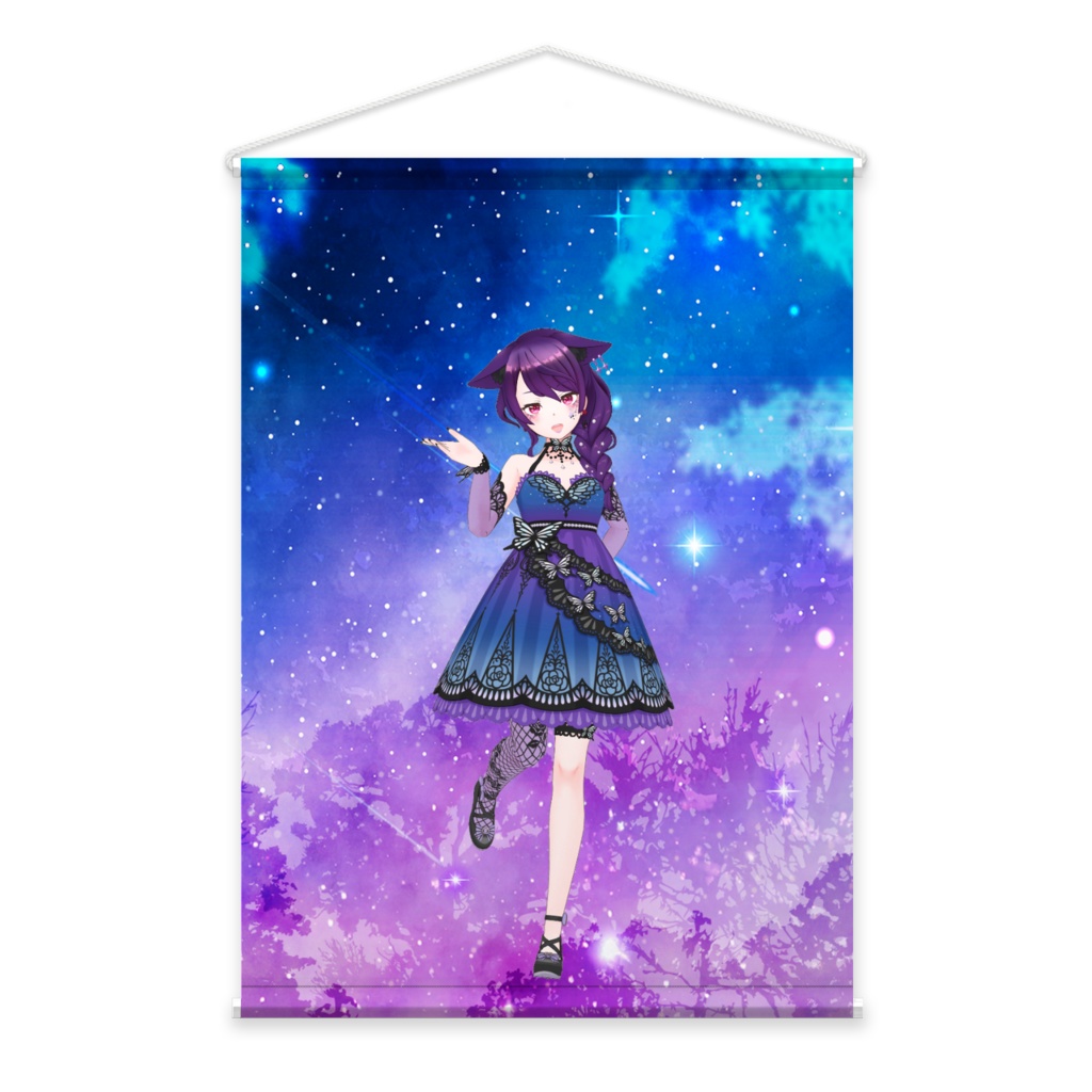 【てぃえりん】01月記念日-タペストリー-G0148