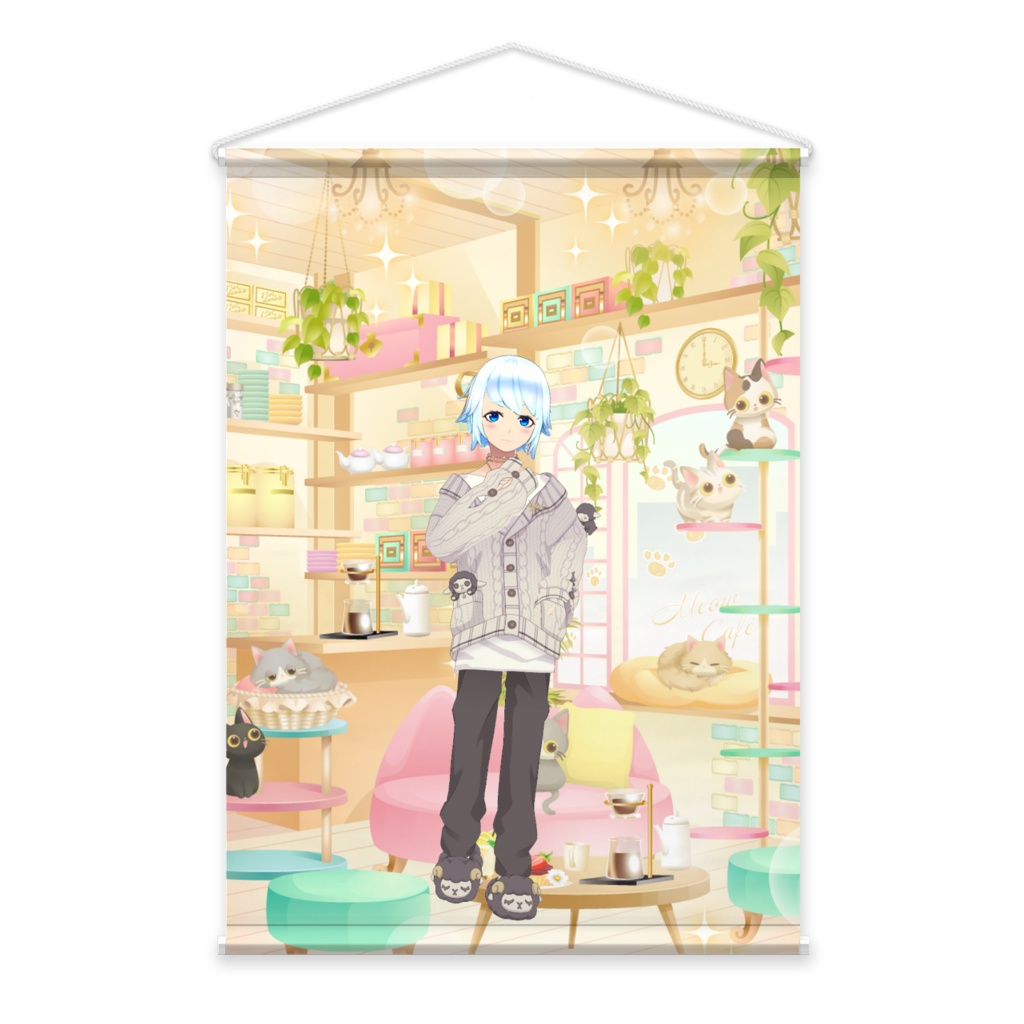 【ととくん】01月記念日-タペストリー-G0846