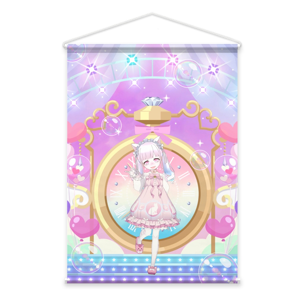 【ににちゃん】01月記念日-タペストリー-G0802