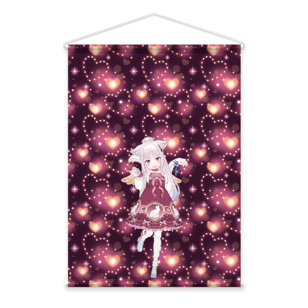 【にャるま】01月記念日-タペストリー-G0003