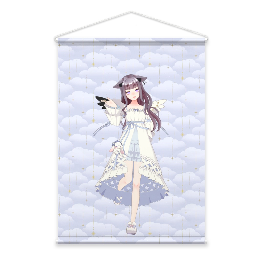 【ねき】01月記念日-タペストリー-G0720