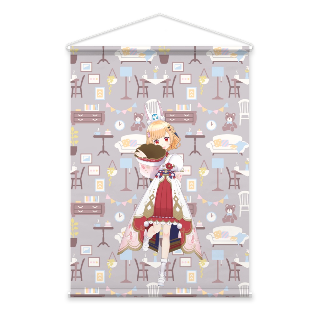 【ののん】01月記念日-タペストリー-G1244