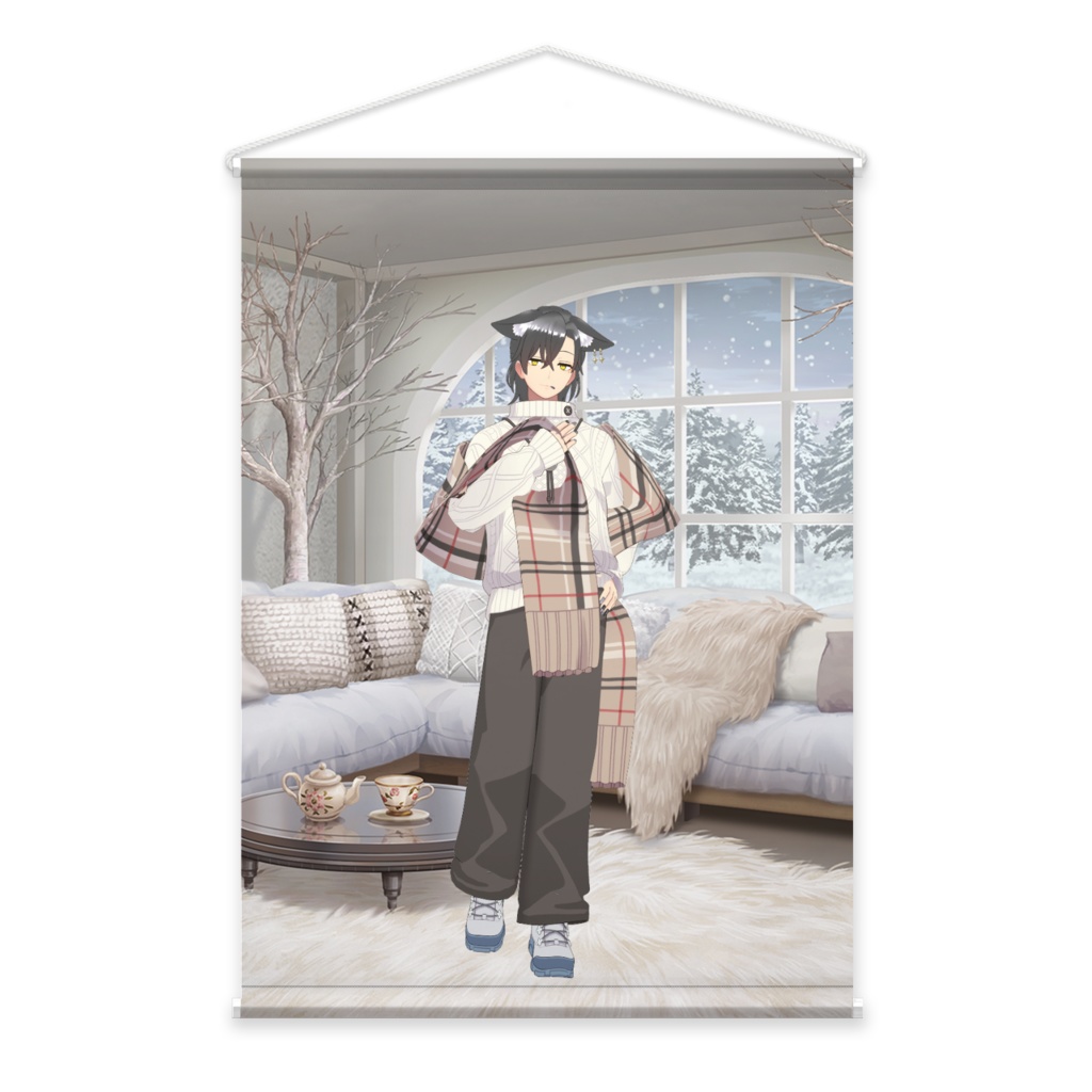 【はづき】01月記念日-タペストリー-G0018