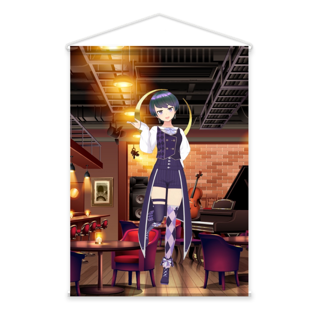 【はなきりん】01月記念日-タペストリー-G1033