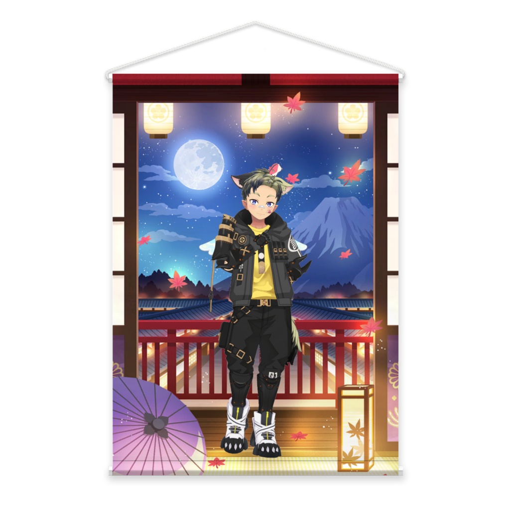 【ぱちゃ】01月記念日-タペストリー-G0182