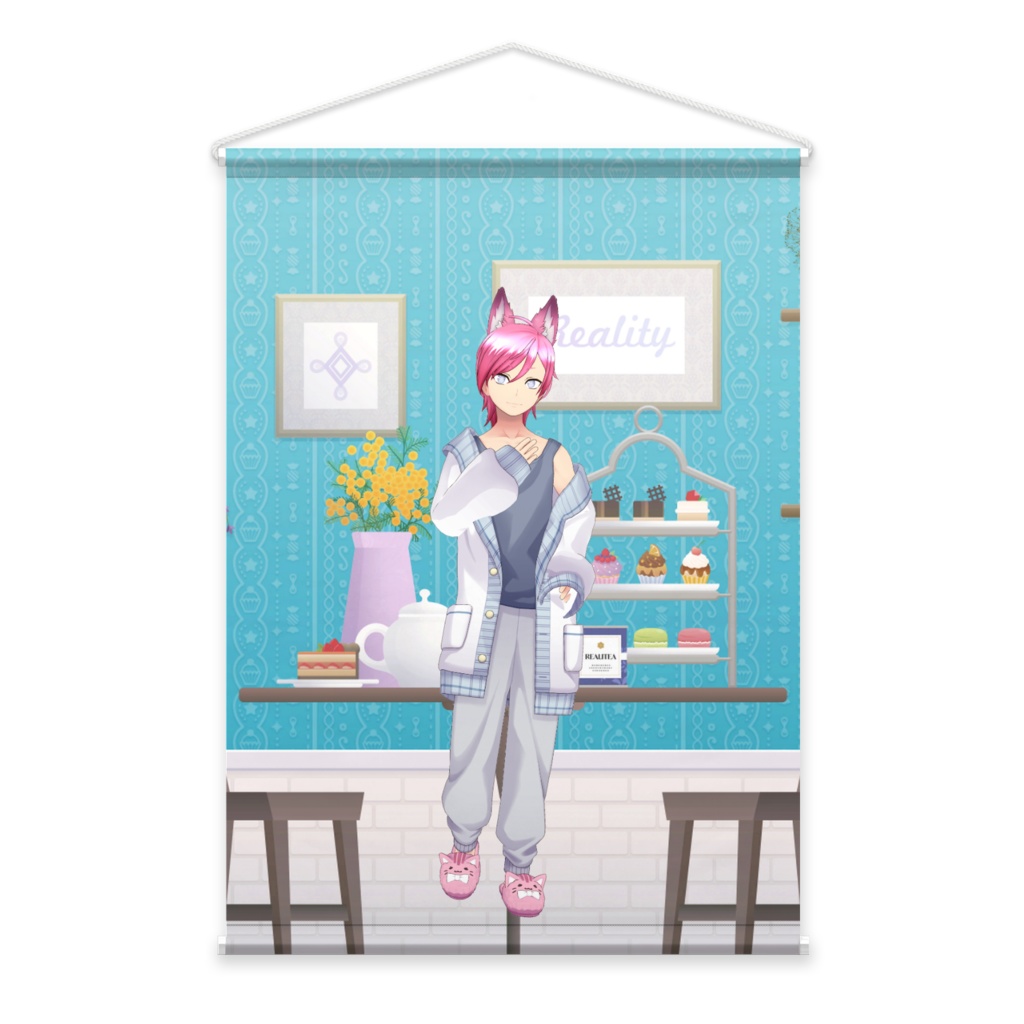 【ひよこ】01月記念日-タペストリー-G1051