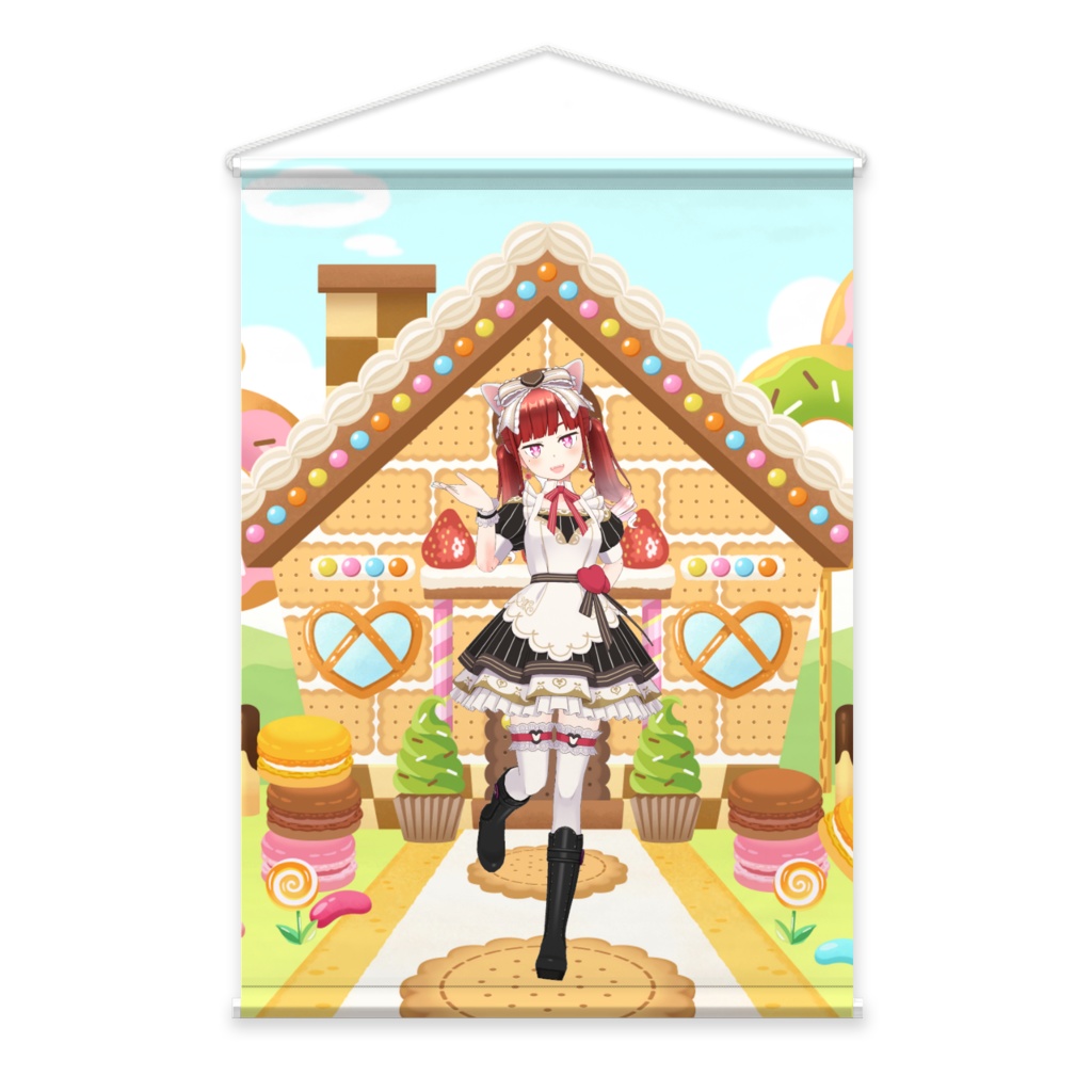 【ぷく】01月記念日-タペストリー-G0657