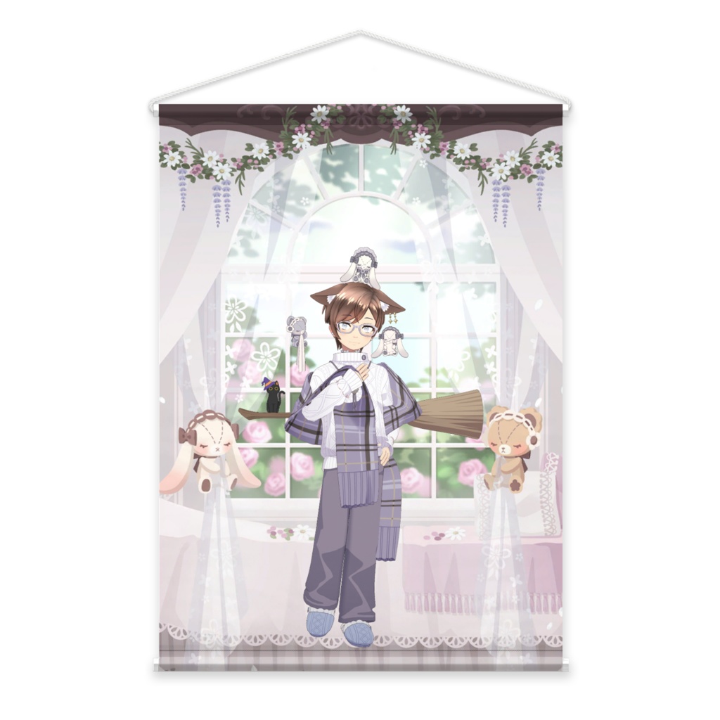 【ぺこた】01月記念日-タペストリー-G0268