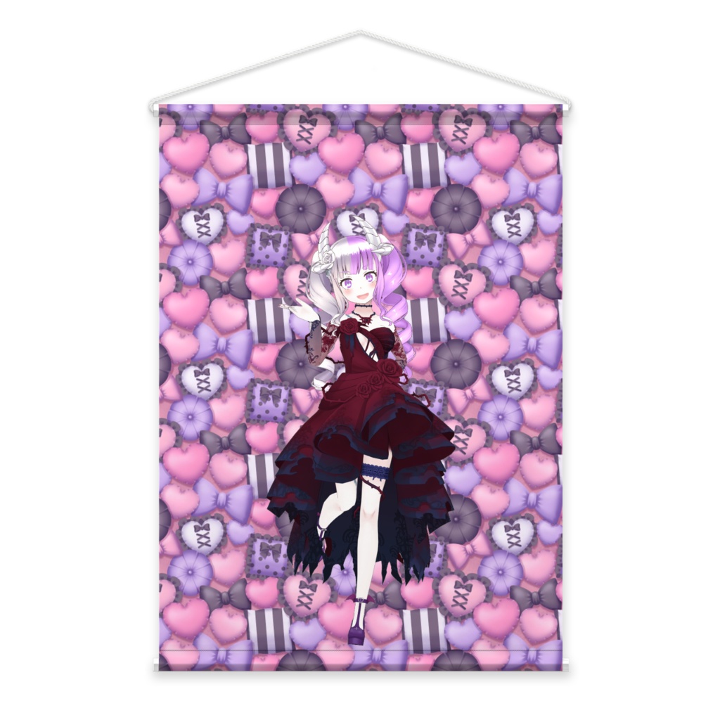 【ぽて@岡田桜季】01月記念日-タペストリー-G0561