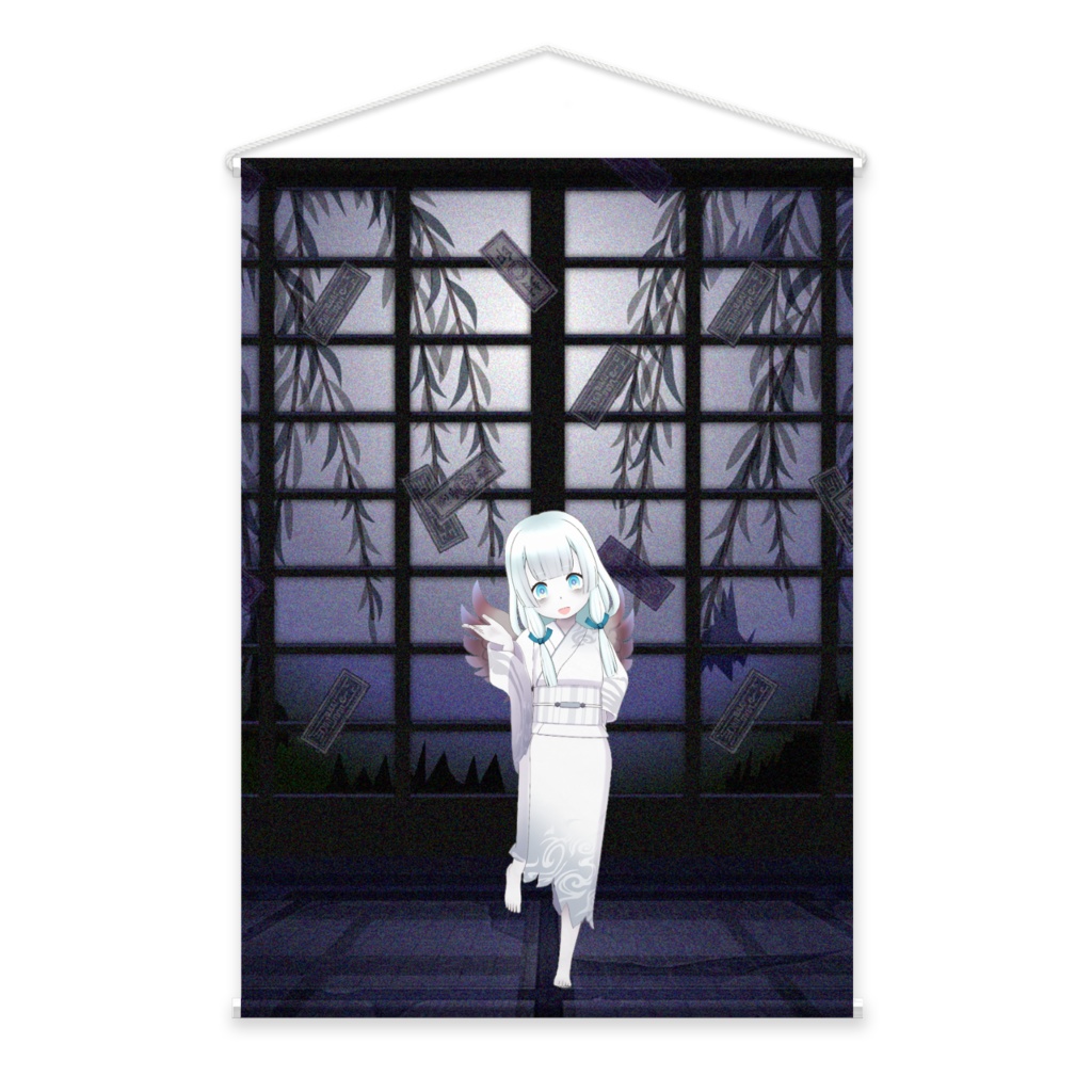 【ぽっぽ】01月記念日-タペストリー-G1123