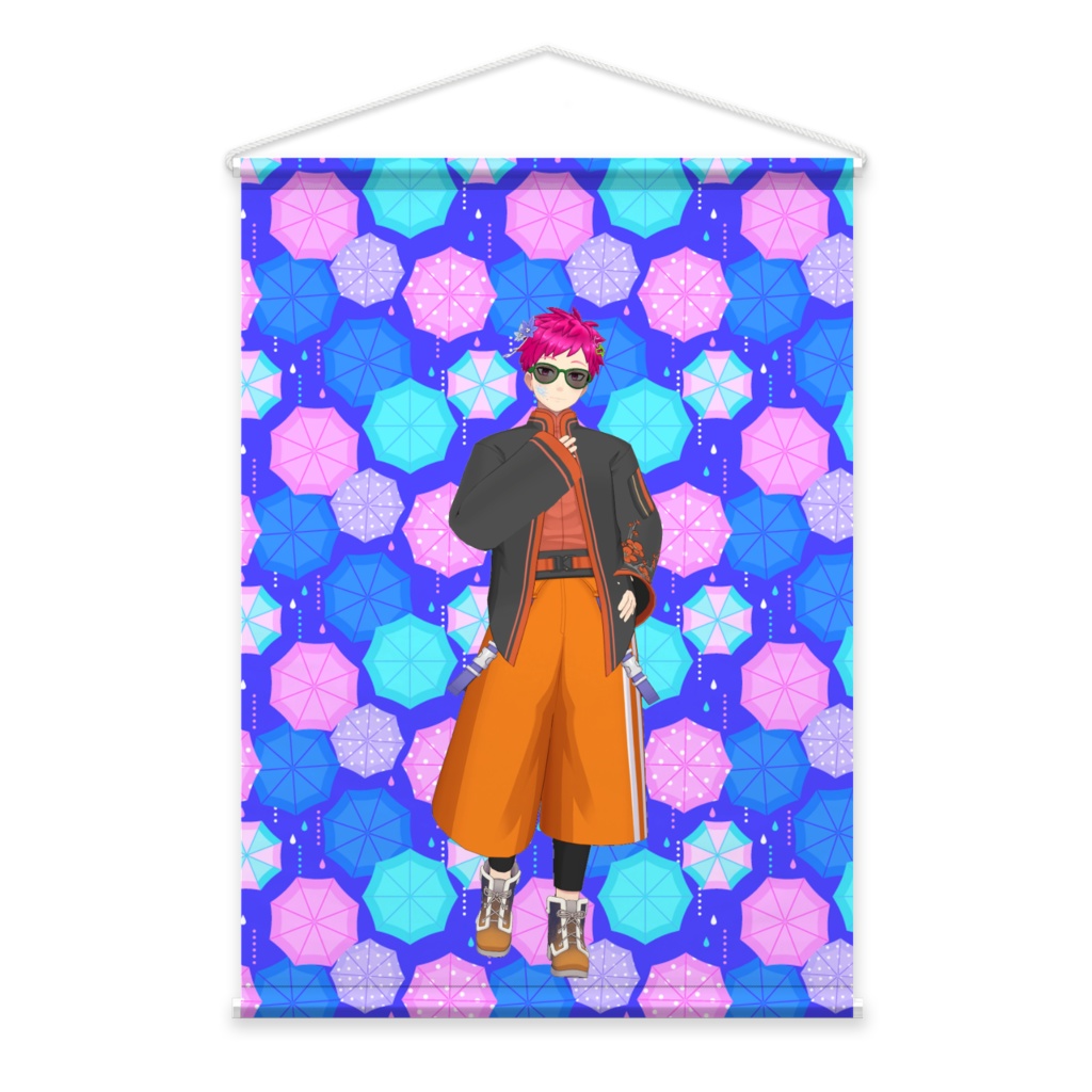 【ぽん兄】01月記念日-タペストリー-G1197