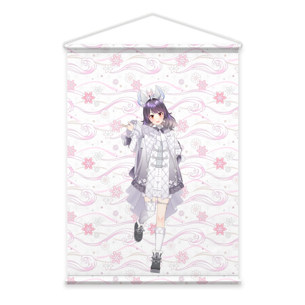 【まゆ（血液デカビタ）】01月記念日-タペストリー-G0096