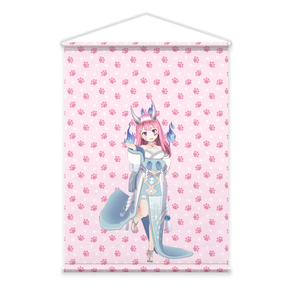 【みゃお猫】01月記念日-タペストリー-G0244