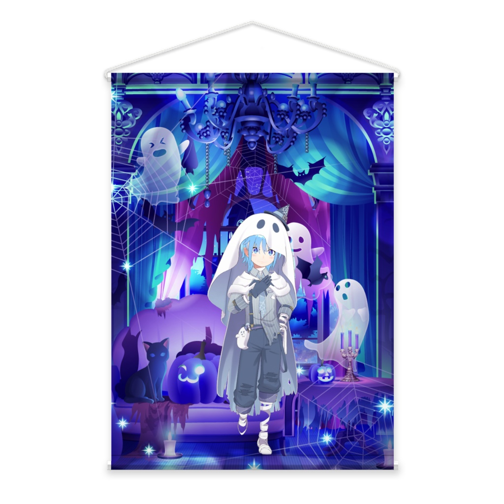 【むぎ】01月記念日-タペストリー-G0806