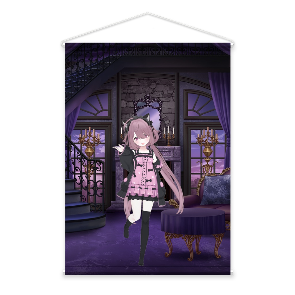 【もあ】01月記念日-タペストリー-G0207