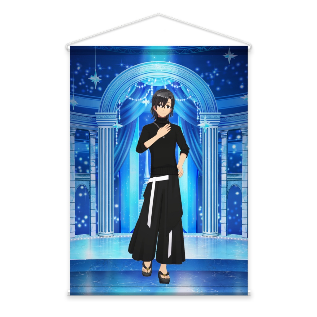 【もか】01月記念日-タペストリー-G0857