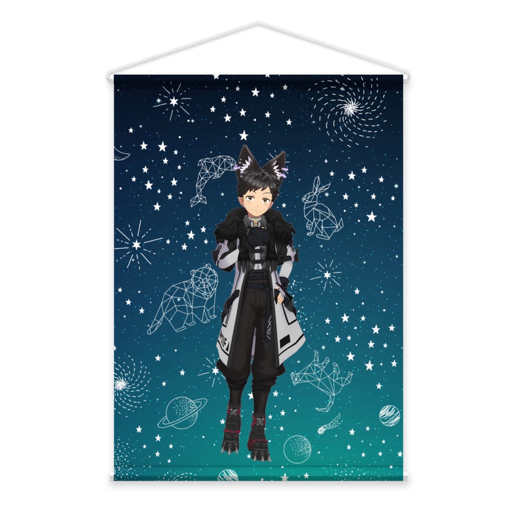 【やまちゃん】01月記念日-タペストリー-G0441