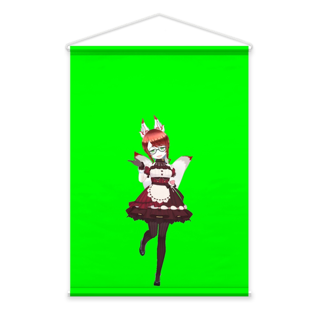 【やまのきつね】01月記念日-タペストリー-G1293