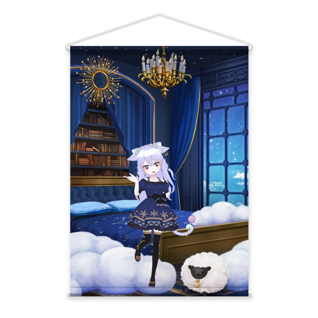 【ゆんゆん】01月記念日-タペストリー-G0428