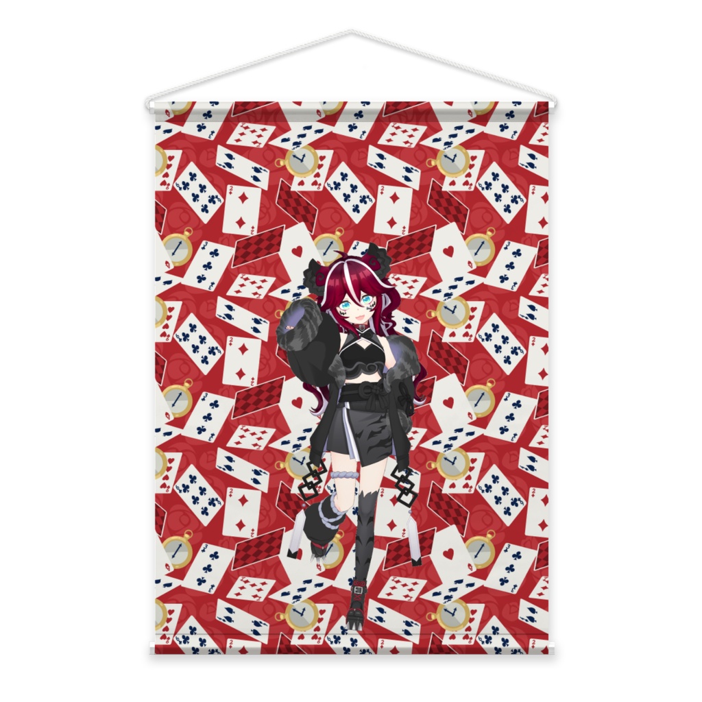 【るあ】01月記念日-タペストリー-G0984