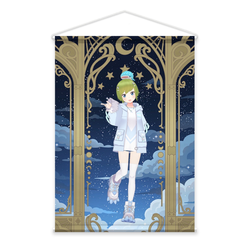 【れもも】01月記念日-タペストリー-G0562