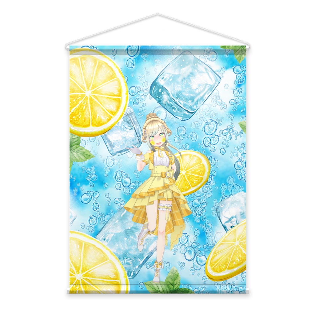 【れもね】01月記念日-タペストリー-G1276