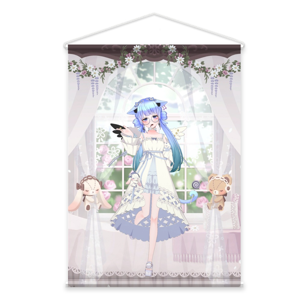 【れるる（皆の旦那）】01月記念日-タペストリー-G1049