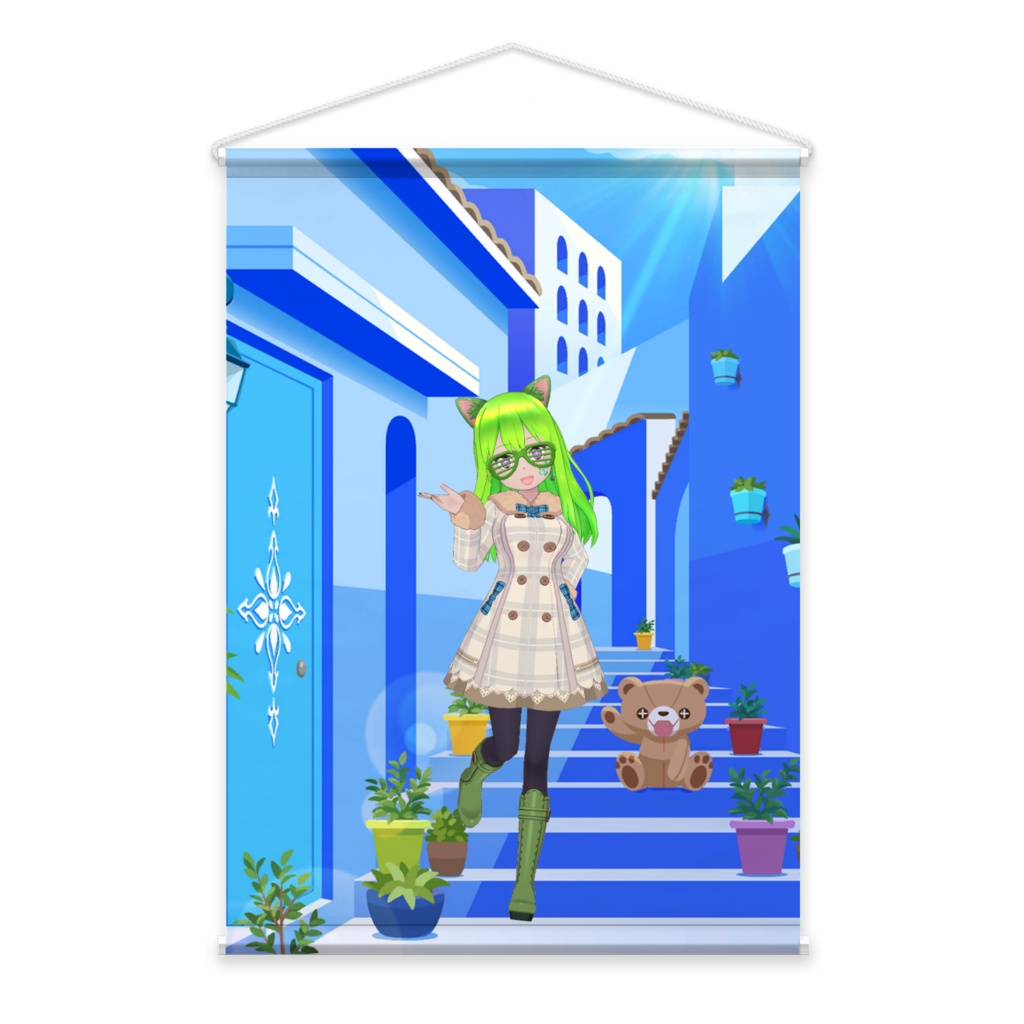 【アホアンバサダー 】01月記念日-タペストリー-G0871