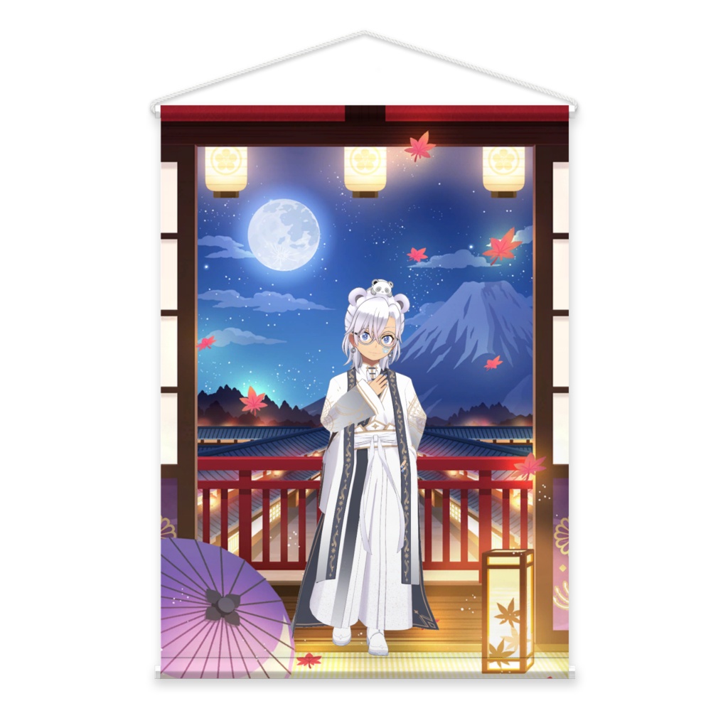 【ガバチョ・灰髏】01月記念日-タペストリー-G0977