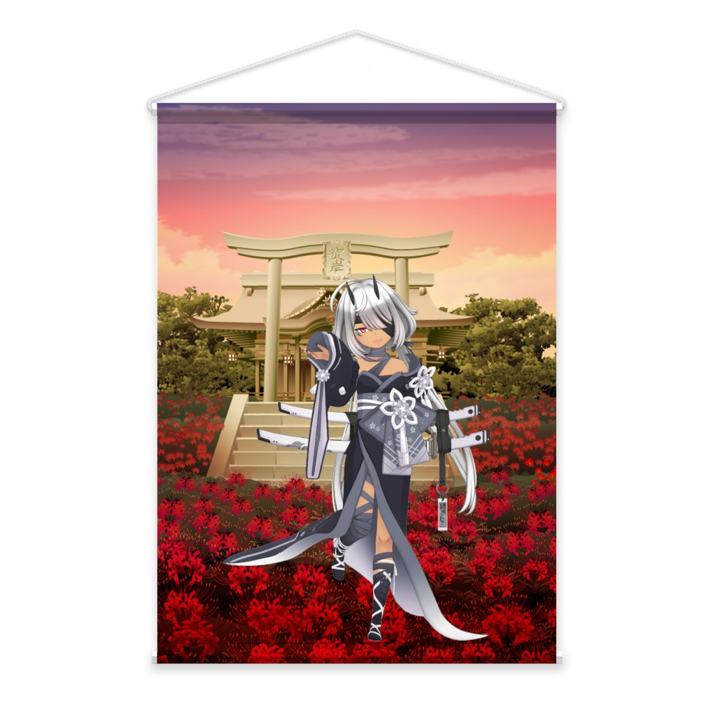 【カゼキ】01月記念日-タペストリー-G0534