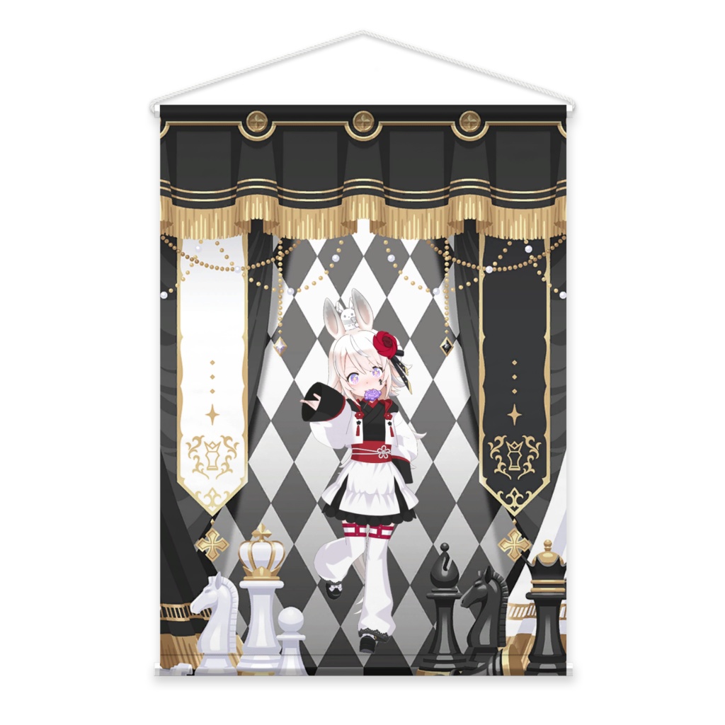 【クローム】01月記念日-タペストリー-G0684