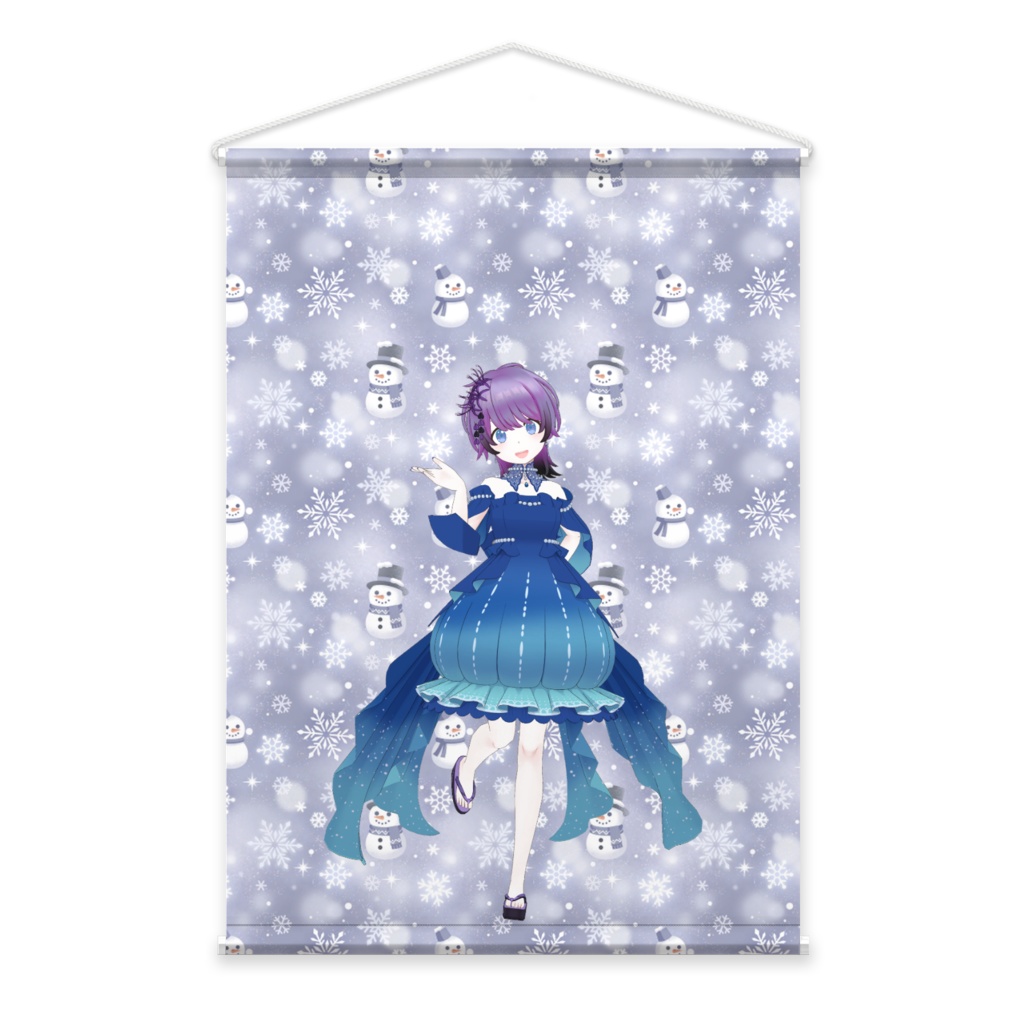 【テリア】01月記念日-タペストリー-G1215