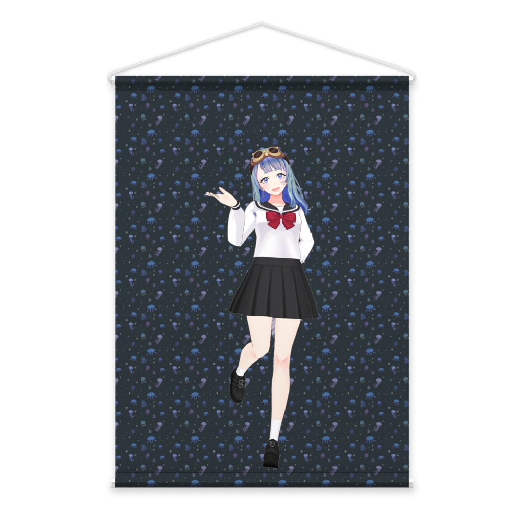 【バス子】01月記念日-タペストリー-G0037