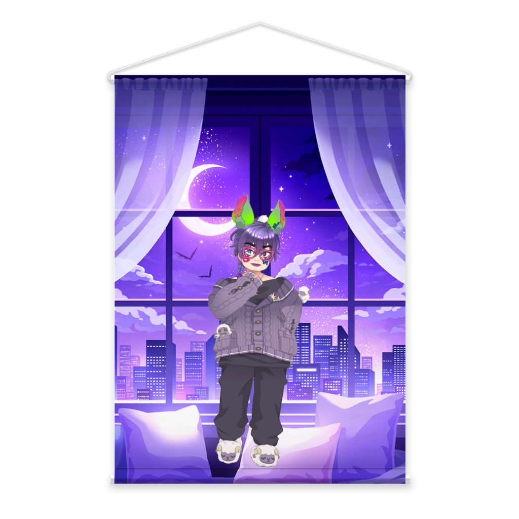 【ハルコ】01月記念日-タペストリー-G1048