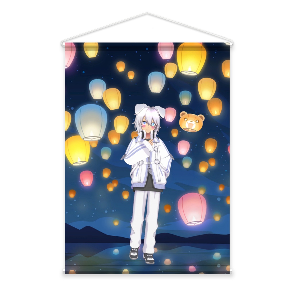 【ポニ】01月記念日-タペストリー-G0004