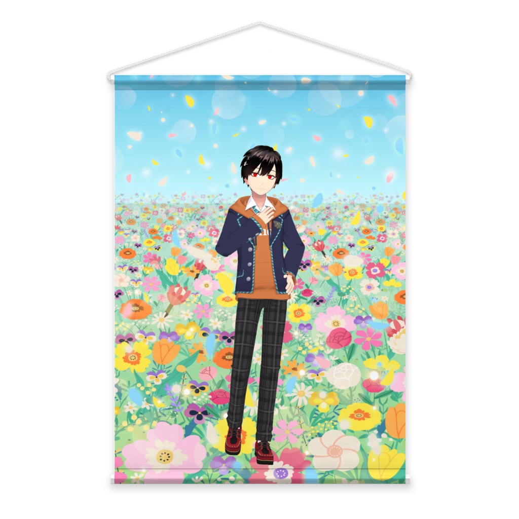 【マシュマロン】01月記念日-タペストリー-G0570