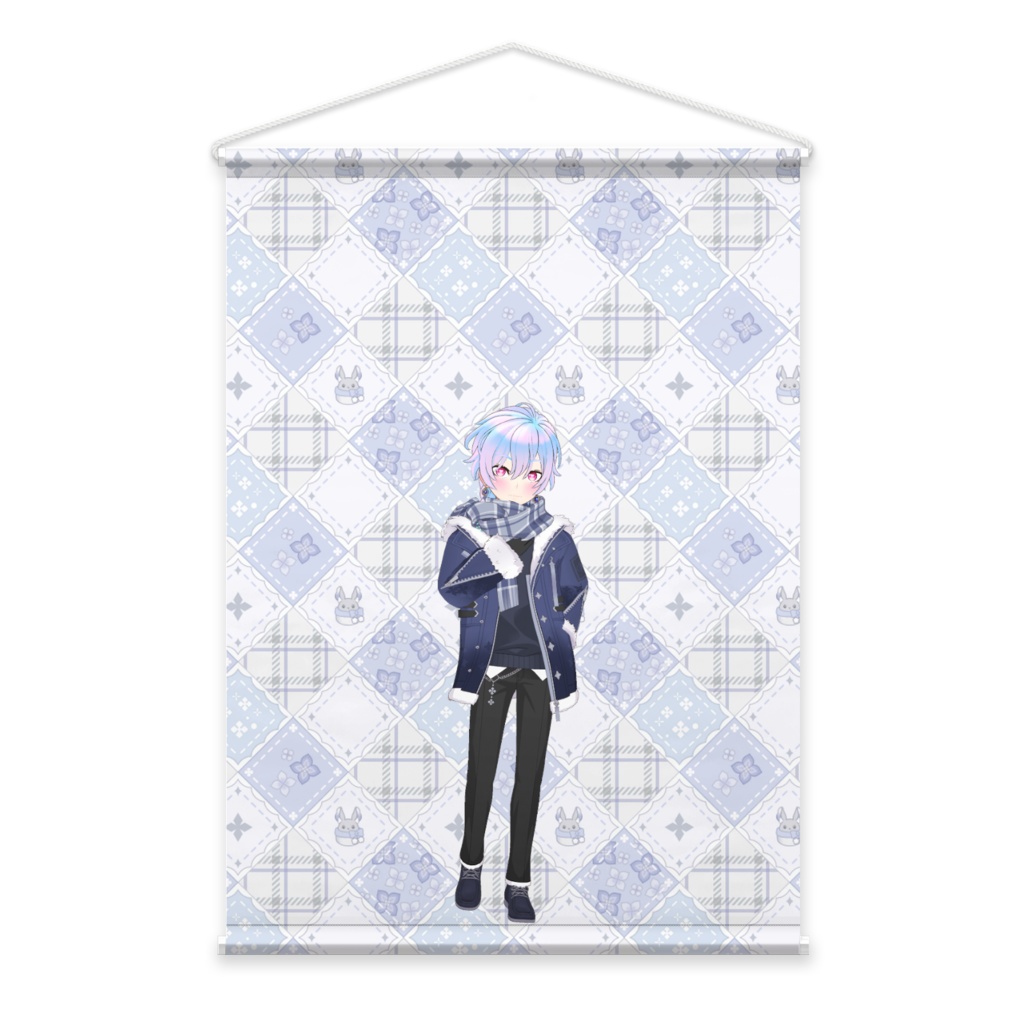 【ミント】01月記念日-タペストリー-G0596