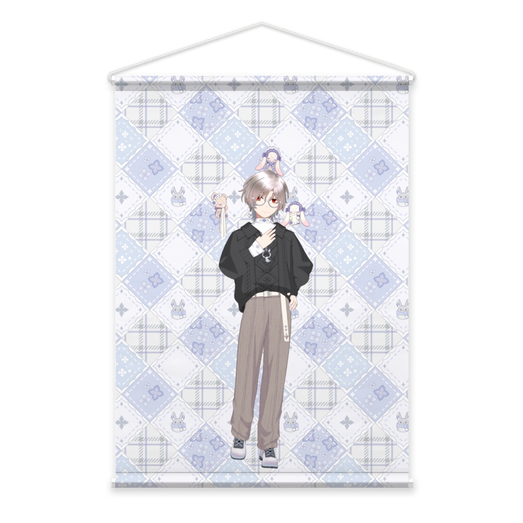 【メメ】01月記念日-タペストリー-G1216