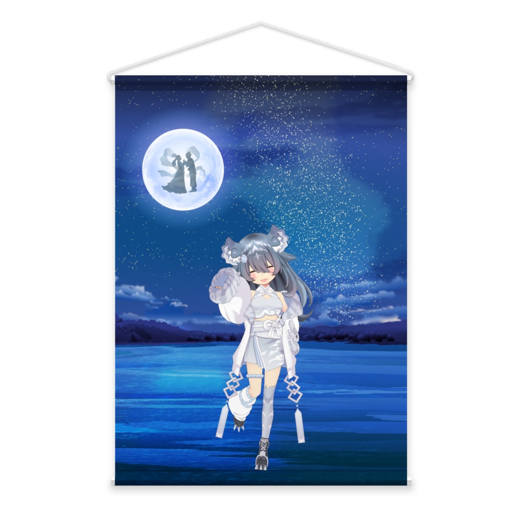 【レイちゃん】01月記念日-タペストリー-G0995