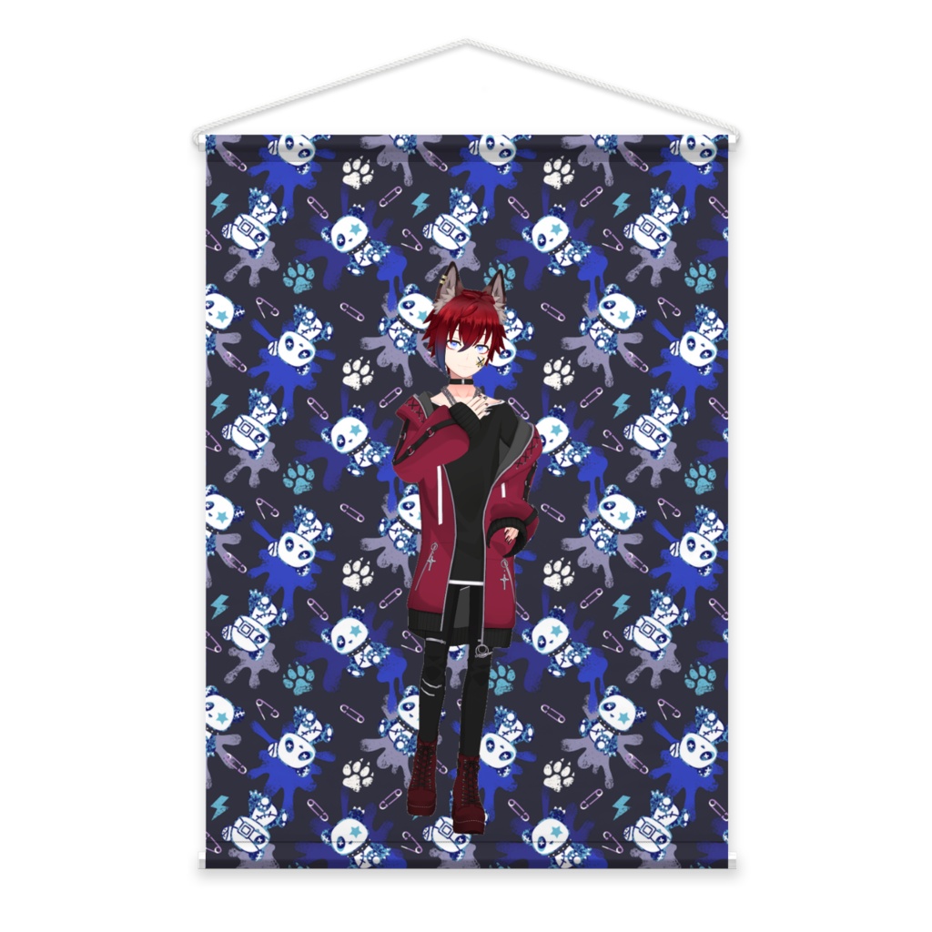 【レオナ・アストリア】01月記念日-タペストリー-G0502