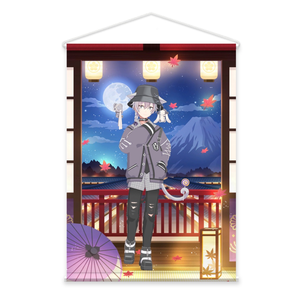 【事務員A】01月記念日-タペストリー-G1097