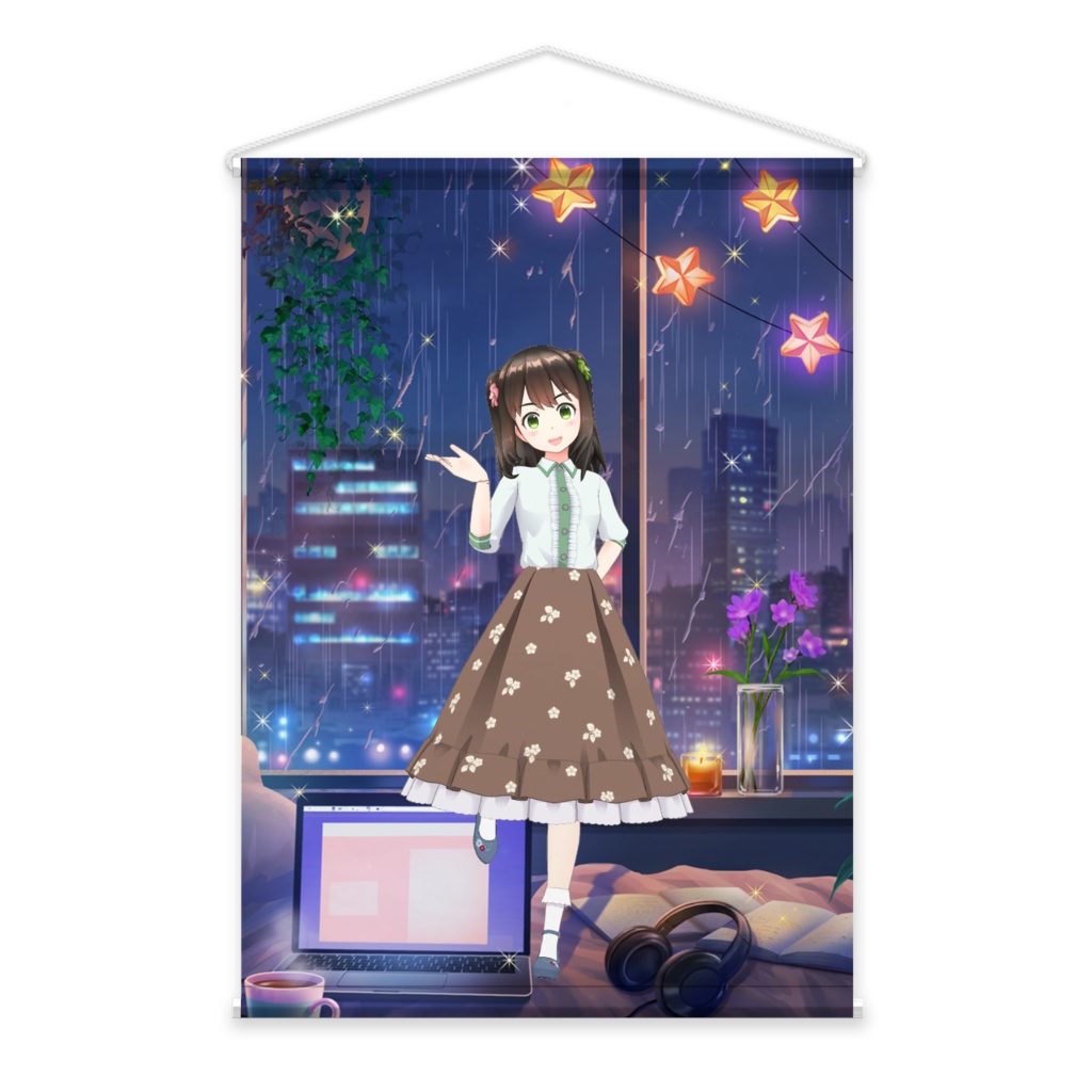 【二葉】01月記念日-タペストリー-G0773